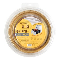 Nordicpaper 氣炸鍋專用烘培紙組, 23cm, 100入, 1組