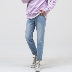 DANGOON 男款錐形牛仔褲