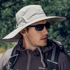 Kong K Leisure抗UV透氣性好的夏季登山帽, B