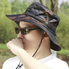 K Leisure時尚圖案的夏季登山帽, D