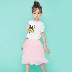 pancoat 女孩童閃亮半身紗裙