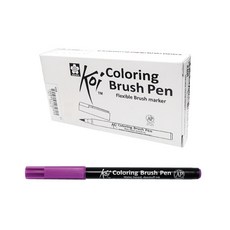 SAKURA 彩色軟毛筆 12入, 鳶尾花, 1套