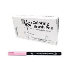 SAKURA 彩色軟毛筆 12入, 紫丁香, 1套