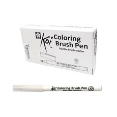 SAKURA 彩色軟毛筆 12入, 攪拌機, 1套