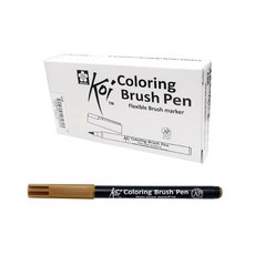 SAKURA 彩色軟毛筆 12入, 低數量, 1套