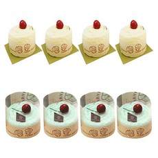 TERRY BAKERY 松月毛巾小蛋糕 2 x 4p, 香蕉，薄荷, 1套