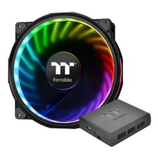 thermaltake RGB散熱風扇+控制器組合, CL-F069-PL20SW-A