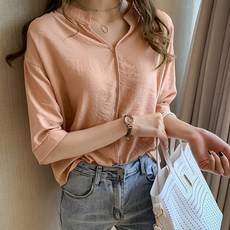 루나걸 베노티아 통기성 블라우스