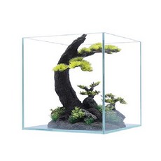 Kanhu優質全透明魚缸方形25L, 單一顏色