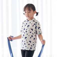 rolyfit 兒童蝴蝶瑜珈運動短袖T恤