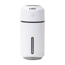 ILWOO 무엘 휴대용 무선 미니 가습기 화이트, IW1