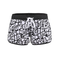 VENDIS 女款黑色沙灘褲 A101