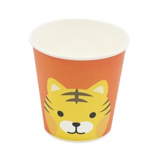캐릭터 종이컵 호랑이, 1000개입, 1개
