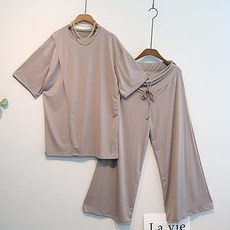 iyaan 孕婦哺乳短袖T恤+長褲