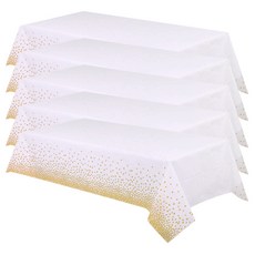 派對桌巾 金色, 1組, 5入