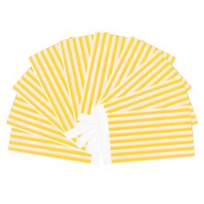 派對桌布 黃色, 1件, 10個