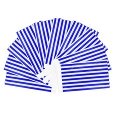 派對桌布 藍色, 1件, 10個