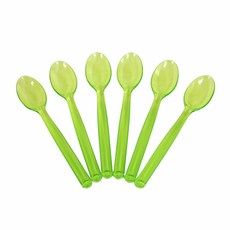 Wow Party 湯匙 青檸色, 6件, 5個