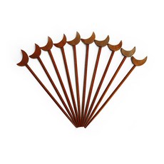 BESTDECO 全漆月亮串, 1件, 10個