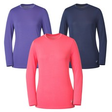 고마운틴 여성용 에어 퀵드라이 등산 긴팔 티셔츠 3종 세트