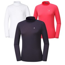 아쿠아스 여성용 크레오라 모크넥 등산 긴팔 티셔츠 3종 세트