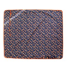 Maison Textile清新橘子野餐墊, 深藍色