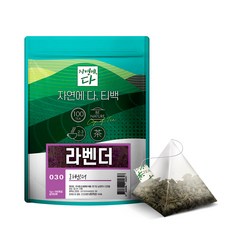 자연에다 라벤더차 티백, 1g, 100개입, 1개