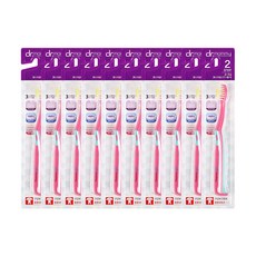 女童牙刷 第2階段, 10入, 混色, 1個裝