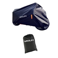VARUN 機車防水車罩 + 收納袋, 黑色, 1個