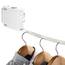 Kong Klivinghome 室內防滑帶式曬衣繩, 白色, 1個