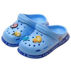 BEBEMARU 兒童鴨子洞洞鞋