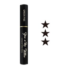 You & Me 紋身印章 小型, 實心星星, 1個