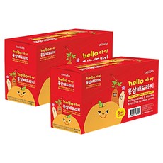 아올다 헬로아이 홍삼배도라지 80ml, 홍삼 + 배 + 도라지 혼합맛, 20개