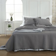 gBEDDING 素色棉被, 灰色的