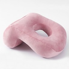 MINIPLE 午睡牽引枕, 蜜桃粉, 1個