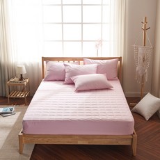 超細純棉絎縫床包+枕套