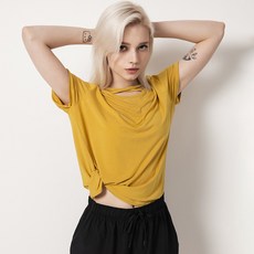 Naya Style女款瑜珈短袖T恤 A-930-2