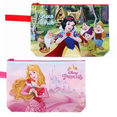 Disney Princesses 迪士尼公主 餐盤便當袋 白雪公主 N0072 + 睡美人 PN136 套組, 1套