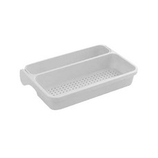 現代水槽菜瓜布架, 灰色, 1個