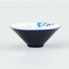 慶德鎭Jeon Nam斗笠型山水茶杯, 混色, 2個