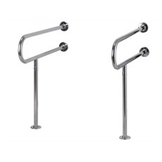 斗振衛浴 浴室無障礙洗臉盆扶手 分離式, 單一款式, 2個