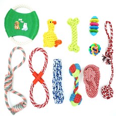 NYANGGEULDAENGGEUL 狗貓玩具拖船 11 件套 A22, 混色, 1套