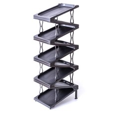 Im Home Living LINE鋸齒形線條9層鞋櫃, 單色, 1入