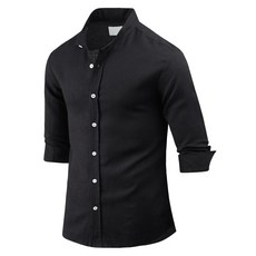 DAKUANG 男款素色7分袖襯衫 B04B3_ss1261