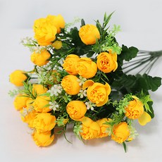 JOART 人造花 Keira玫瑰, 黃色