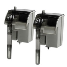 필그린 수족관 걸이식 여과기 AT-600F, 2개, 6.5W