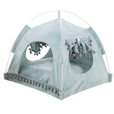 I Love Pet 四季可折疊球球帳篷, 巢穴柔綠