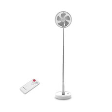 테르톤 3단 접이식 무선 리모컨 선풍기 17.78cm, 화이트, TF-5210R