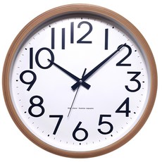 KW717 Hutree 木紋壁鐘, 霧面黑