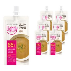 청정원 라이틀리 마시는 곤약죽 귀리, 130g, 7개
